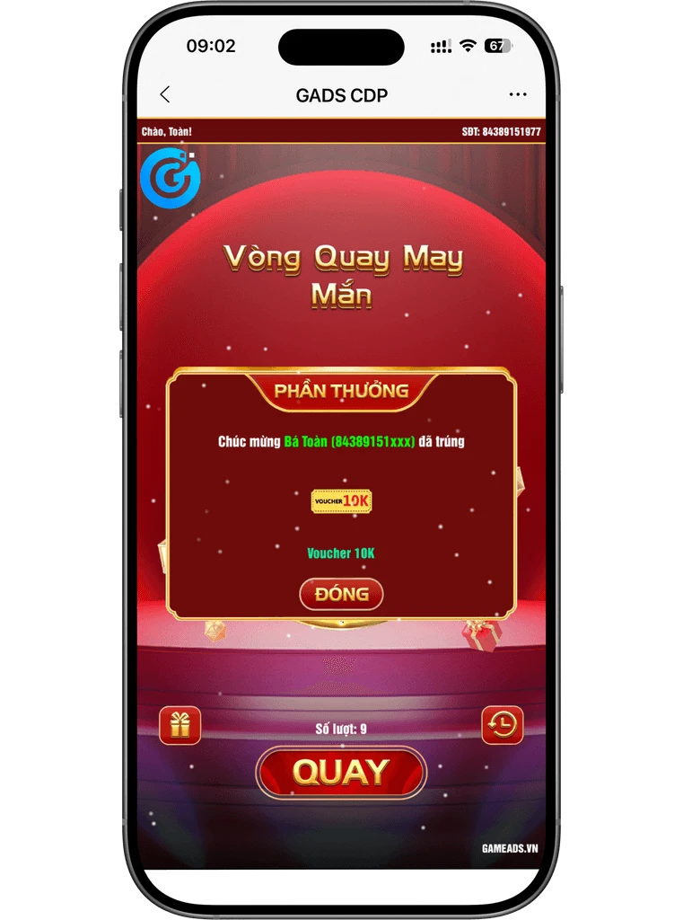 Nhận quà