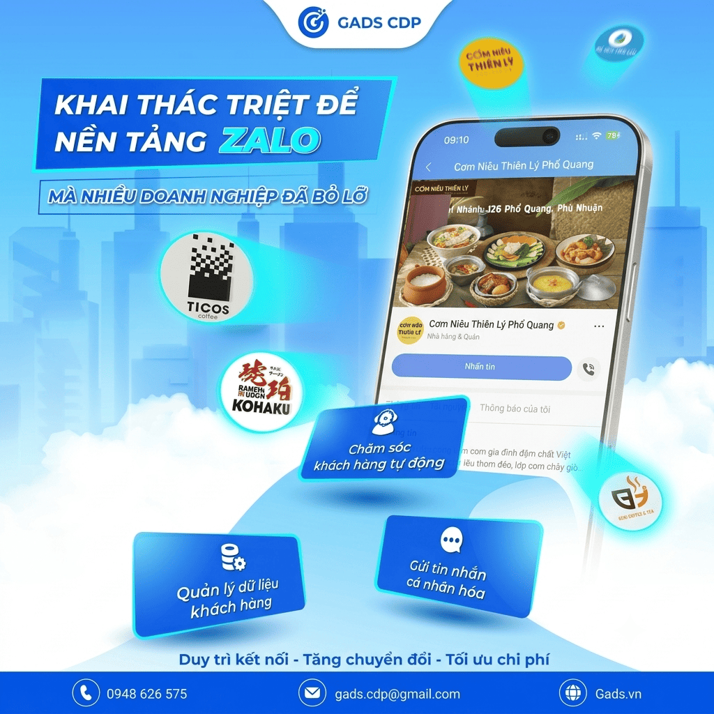 Phần mềm quản lý zalo