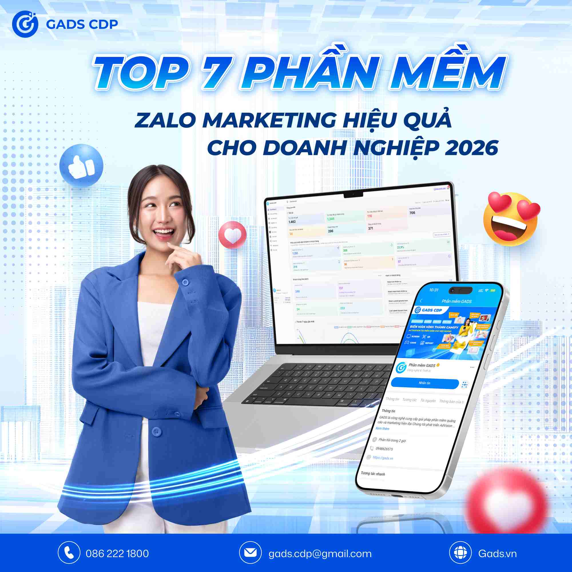 phần mềm quản lý zalo