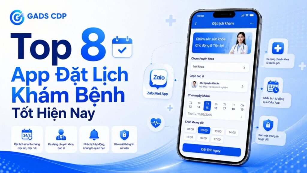 app đặt lich khám bệnh