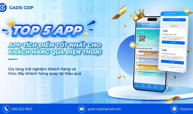 app tích điểm cho khách hàng