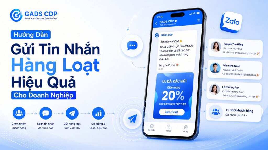 gửi tin nhắn hàng loạt