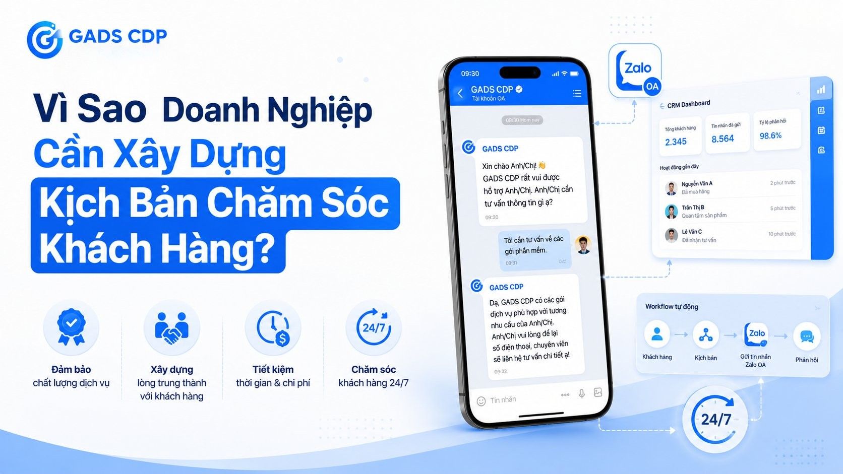 Kịch bản chăm sóc khách hàng hiệu quả